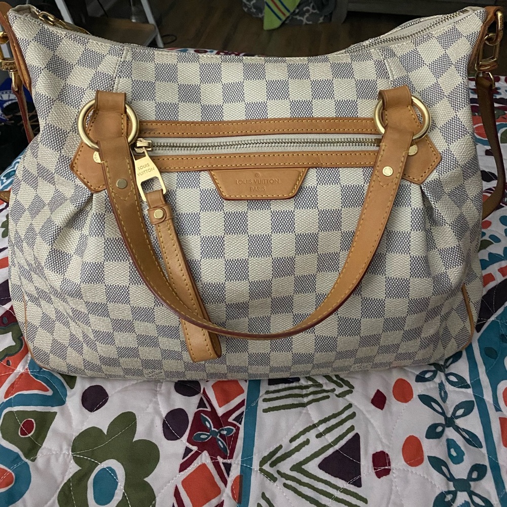 Authentic LV Damier Azur Evora